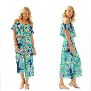 🦄 HTF Lilly Pulitzer Posy Set Sz 2 EUC 🦄